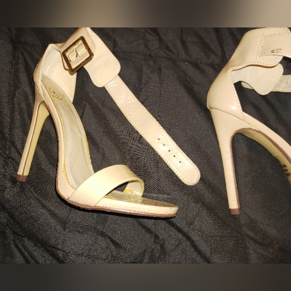 Nude color heels